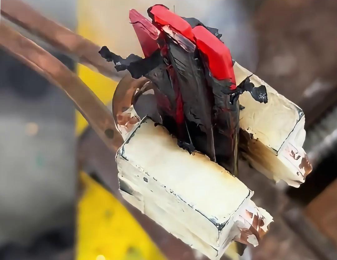 手持式高頻加熱機(jī)測(cè)試一下銅排銅線脫漆效果